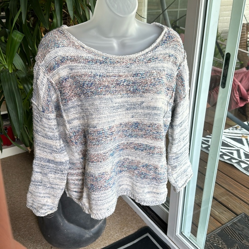 Women’s Pilcro Size Small Knot Sweater, from Anthropology